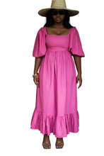 Load image into Gallery viewer, Flamingo Haze Dress