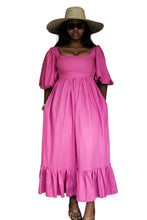 Load image into Gallery viewer, Flamingo Haze Dress