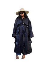 Load image into Gallery viewer, Denim Trench Coat