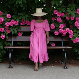 Flamingo Haze Dress