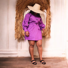 Load image into Gallery viewer, Zemvelo Utility Dress (Purple)