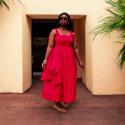 In-Bloom Dress (Red)